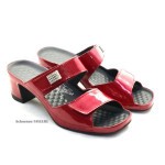 Slipper lakleer rood 139555 Vital